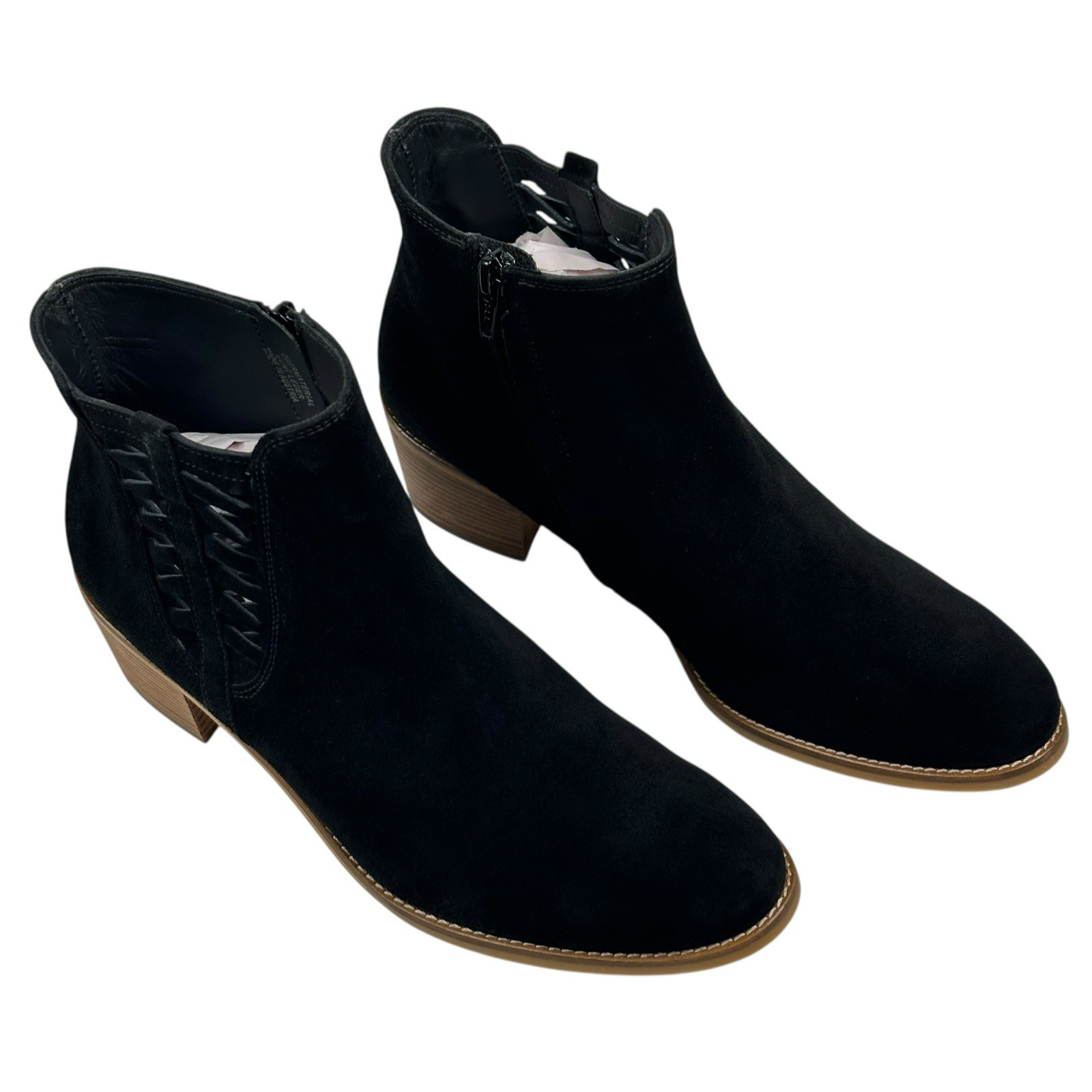Paul Green Vienna Black Suede Chelsea Boots Womens Size Us 9 Uk 6.5 New $520